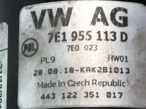 MOTOR LIMPIA DELANTERO Volkswagen T5 TRANSPORTER FURGÓN/COMBI (7H) 