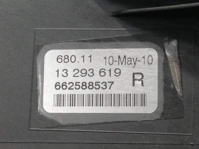 FARO ANTINIEBLA DERECHO, OPEL, ASTRA J BERLINA 5P