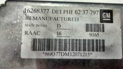 CENTRALITA MOTOR UCE, OPEL, ASTRA G BERLINA
