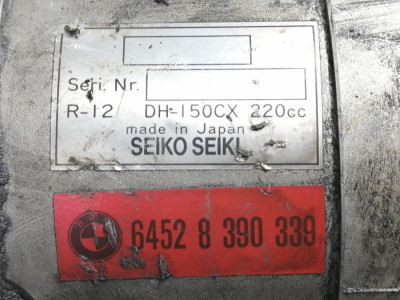 COMPRESOR AIRE ACONDICIONADO, BMW, SERIE 5 BERLINA (E39)