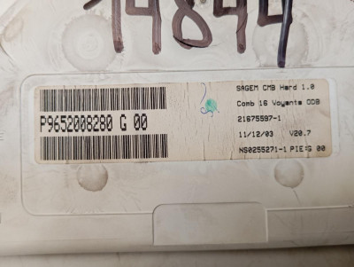 CUADRO INSTRUMENTOS, CITROEN, C2