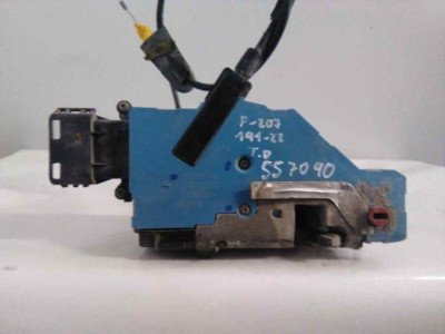 CERRADURA PUERTA TRASERA DERECHA, PEUGEOT, 207