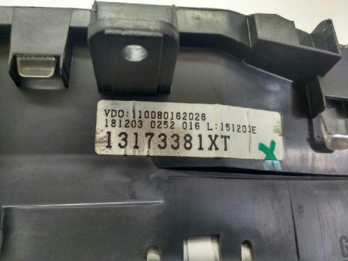  CUADRO INSTRUMENTOS, OPEL, MERIVA 