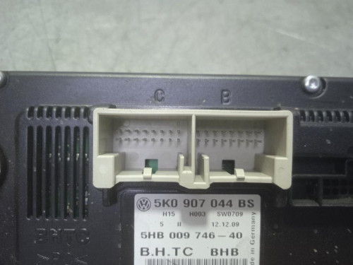 MANDO CALEFACCION / AIRE ACONDICIONADO, VOLKSWAGEN, GOLF VI (5K1)(10.2008)