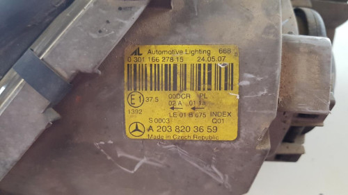  FARO DERECHO Mercedes-Benz Clase C (BM 203) Berlina (02.2000->) Mercedes-Benz Clase C (BM 203) Berlina (02.2000->) 