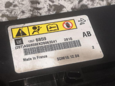 CENTRALITA AIRBAG, Opel, MERIVA B