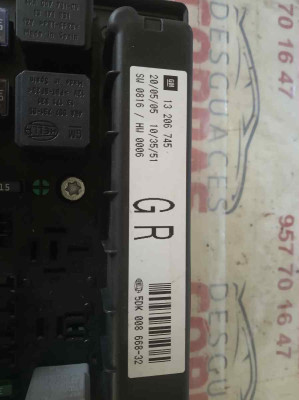 CAJA RELES / FUSIBLES, OPEL, ASTRA H GTC