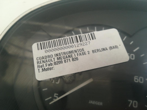  CUADRO INSTRUMENTOS 