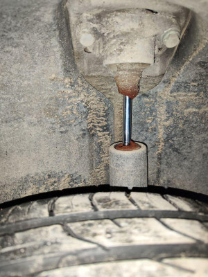 AMORTIGUADOR TRASERO IZQUIERDO