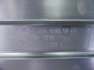 GUARNECIDO PORTON TRASERO, MERCEDES-BENZ, CLASE GLK (BM 204)