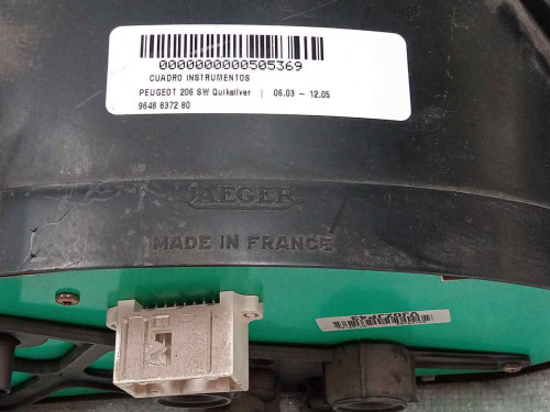  CUADRO INSTRUMENTOS Peugeot 206 SW 
