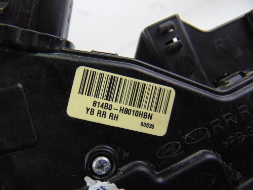  CERRADURA PUERTA TRASERA DERECHA KIA RIO (YB) 