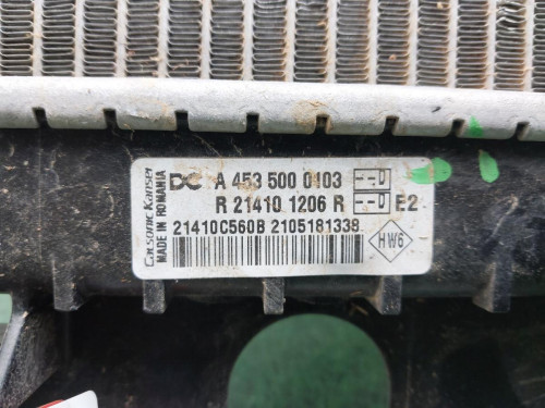 RADIADOR AGUA SMART FORFOUR 