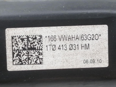 JUEGO AMORTIGUADORES DELANTERO, VOLKSWAGEN, GOLF VI (5K1)(10.2008)