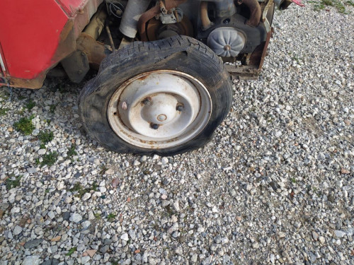  LLANTA, CITROEN, 2 CV 6 