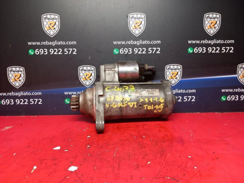  MOTOR ARRANQUE VOLKSWAGEN GOLF VI (5K1)(10.2008) 