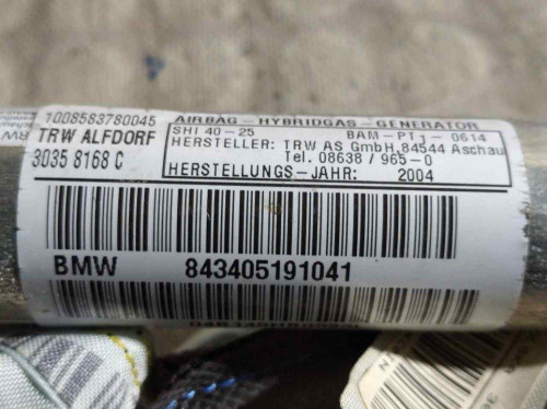 AIRBAG CORTINA DELANTERO IZQUIERDO BMW SERIE X3 (E83) 