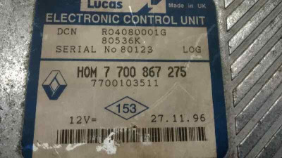 CENTRALITA MOTOR UCE, RENAULT, SCENIC I (JA...)