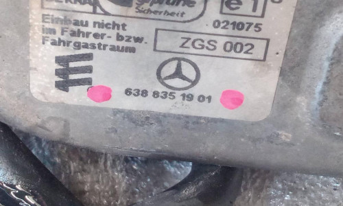 ENFRIADOR EGR Mercedes-Benz VITO KOMBI (638) 
