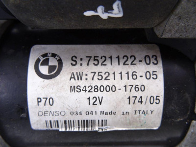 MOTOR ARRANQUE, BMW, SERIE 5 BERLINA (E60)