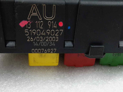 CAJA RELES / FUSIBLES, OPEL, SIGNUM