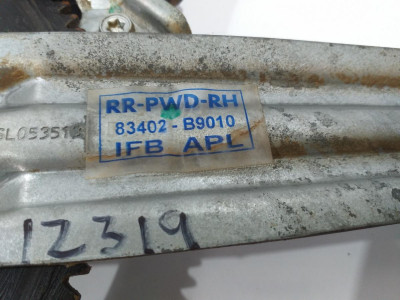 ELEVALUNAS TRASERO DERECHO, HYUNDAI, I10 (IA)