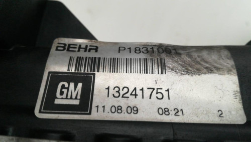  INTERCOOLER OPEL INSIGNIA BERLINA 