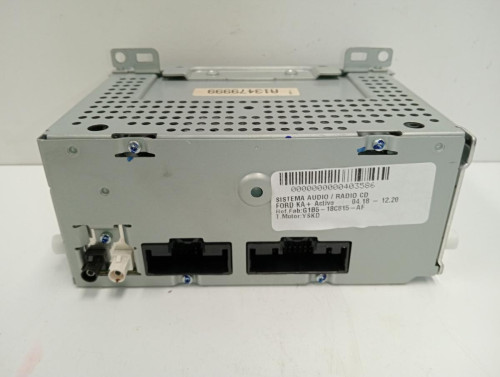  SISTEMA AUDIO / RADIO CD FORD KA+ (CDU) 