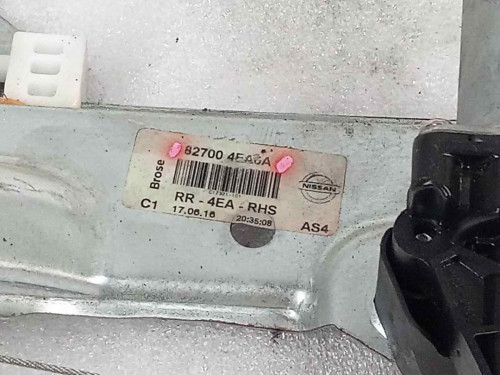  ELEVALUNAS TRASERO DERECHO NISSAN QASHQAI (J11E) 