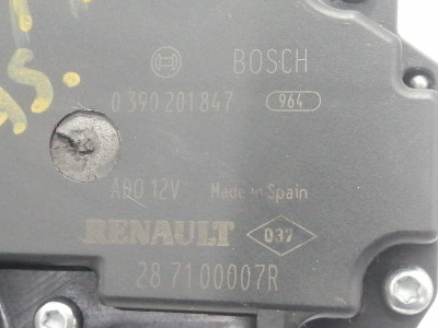MOTOR LIMPIA TRASERO, RENAULT, MEGANE III BERLINA 5P