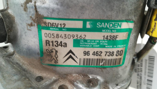  COMPRESOR AIRE ACONDICIONADO, PEUGEOT, 206 