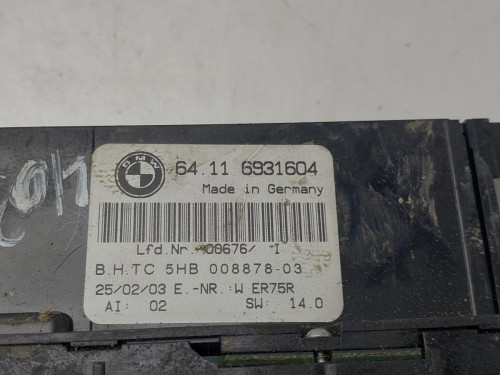MANDO CLIMATIZADOR BMW SERIE 3 BERLINA (E46) 