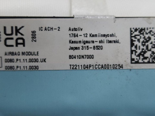 AIRBAG CORTINA DELANTERO IZQUIERDO Hyundai TUCSON (NX) 