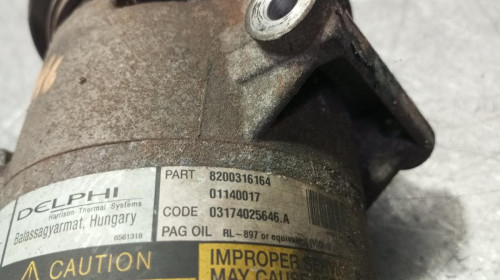 COMPRESOR AIRE ACONDICIONADO RENAULT MEGANE II BERLINA 5P 