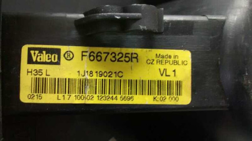  MOTOR CALEFACCION VOLKSWAGEN GOLF IV BERLINA (1J1)(10.1997) 