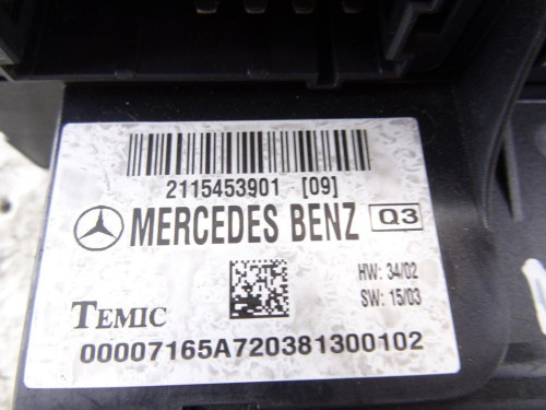  CAJA RELES / FUSIBLES, MERCEDES-BENZ, CLASE E (BM 211) BERLINA 