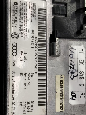 SISTEMA NAVEGACION GPS, AUDI, A6 AVANT (4F5)