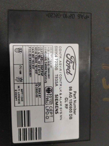  MODULO ELECTRONICO, FORD, FOCUS FAMILIAR (CAK) 