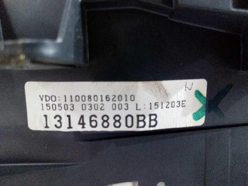  CUADRO INSTRUMENTOS OPEL MERIVA 