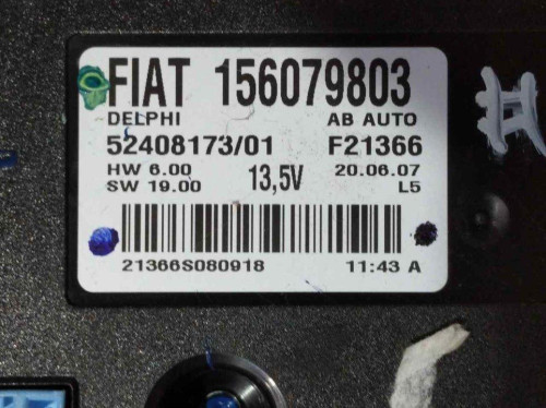 MANDO CLIMATIZADOR ALFA ROMEO 159 (140) 