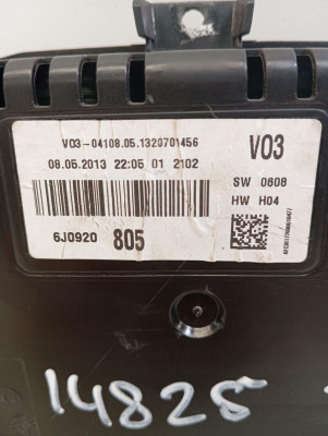 CUADRO INSTRUMENTOS, SEAT, IBIZA SC (6J1)