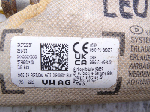 AIRBAG LATERAL DERECHO SEAT LEON (KL1) 