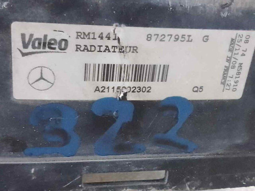 RADIADOR AGUA MERCEDES-BENZ CLS (BM 219) 