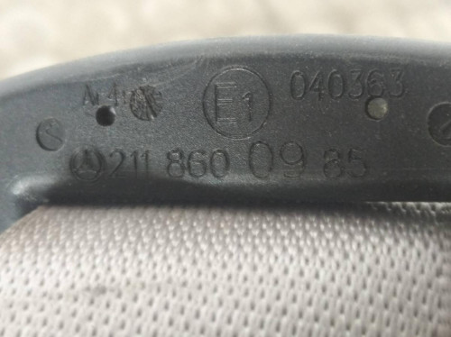 CINTURON SEGURIDAD TRASERO CENTRAL MERCEDES-BENZ CLASE E (BM 211) BERLINA 
