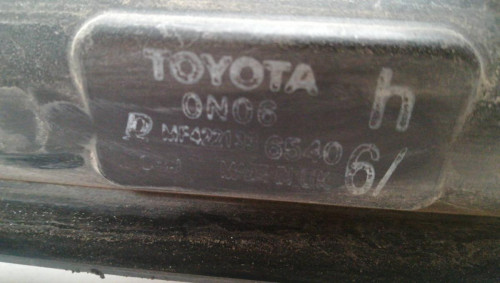  RADIADOR AGUA TOYOTA AURIS (E15) 