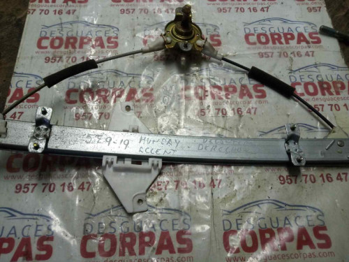  ELEVALUNAS DELANTERO DERECHO HYUNDAI ACCENT (LC) 