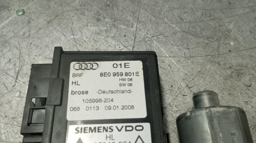MOTOR ELEVALUNAS TRASERO IZQUIERDO AUDI A4 AVANT (8E) 