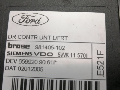 ELEVALUNAS DELANTERO IZQUIERDO, FORD, FOCUS BERLINA (CAP)