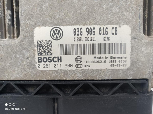 CENTRALITA MOTOR UCE Volkswagen GOLF V (1K1)(10.2003) 