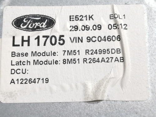  ELEVALUNAS TRASERO IZQUIERDO, FORD, C-MAX (CB3)(2007) 